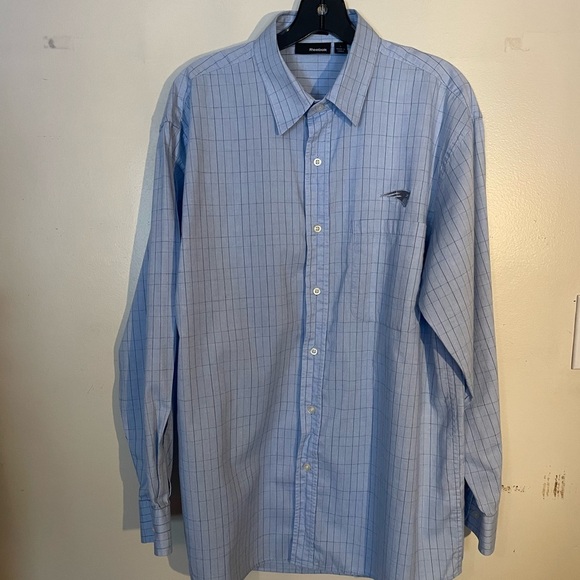 Reebok w/New England Patriots emblem men’s button down shirt size large - Picture 1 of 4